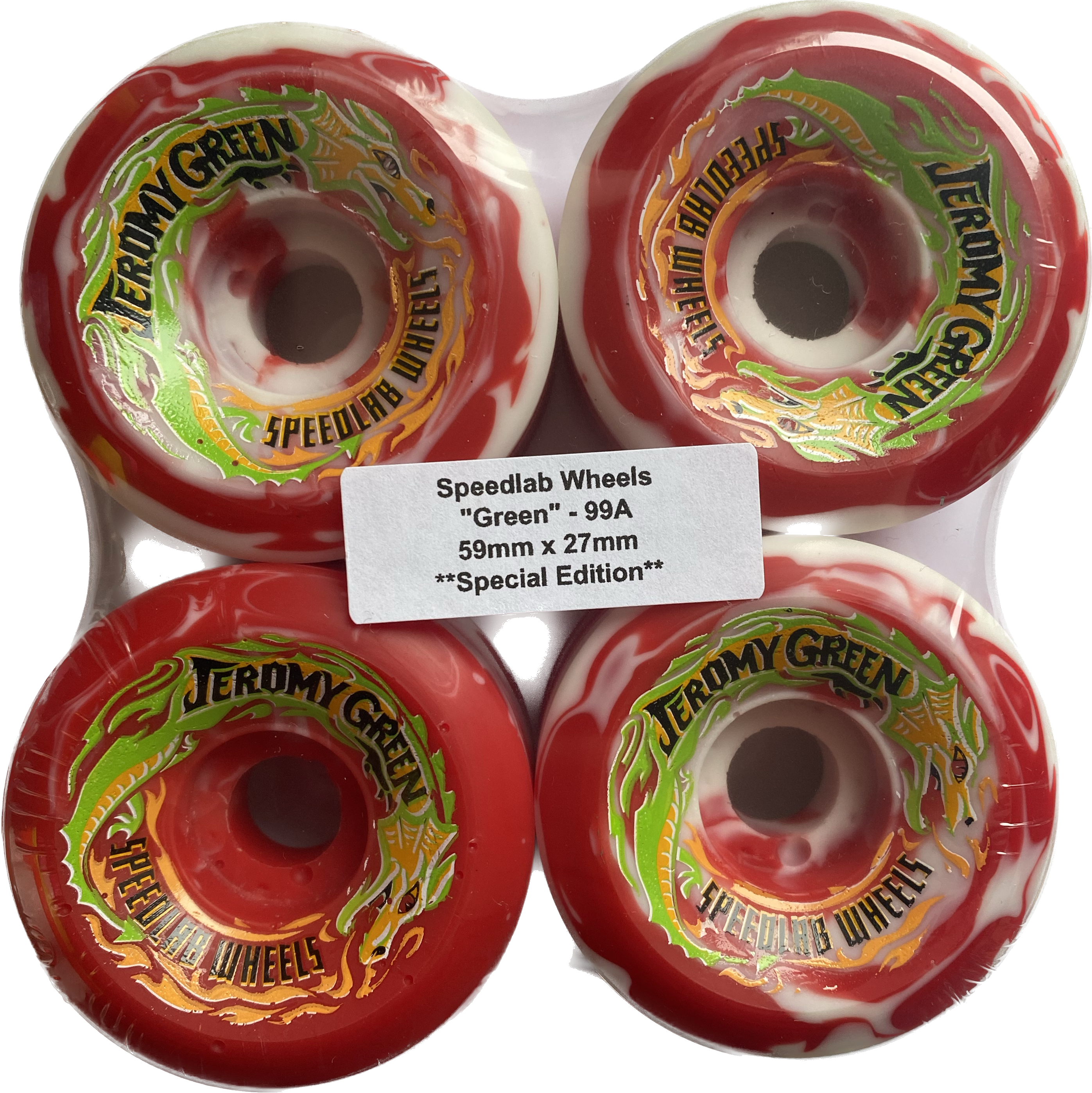 Speedlab Wheels Jeromy Green 59mm 99A