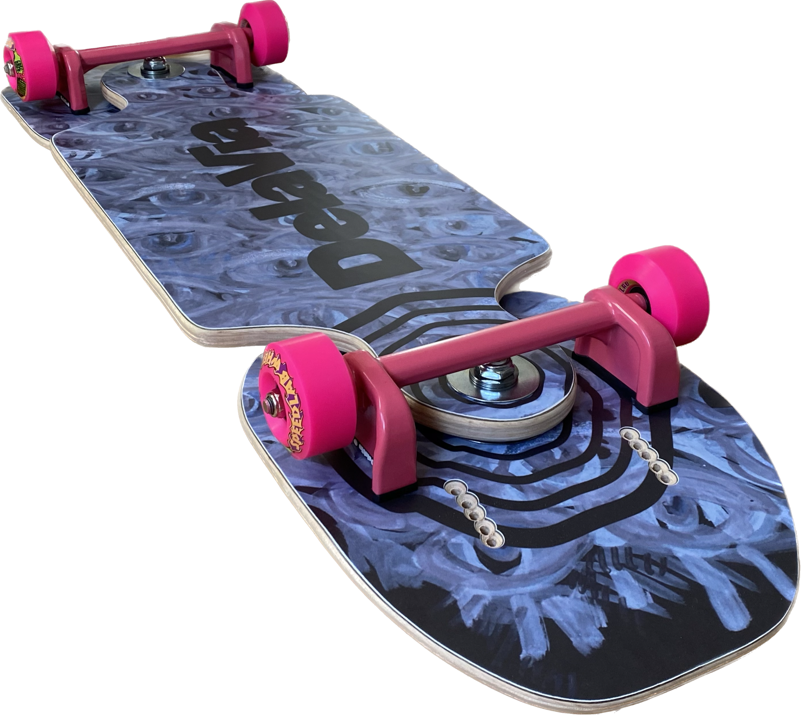 DelaVia X Kerstin Schaefer "DelaKS" Artist Collabo Streetboard Limited