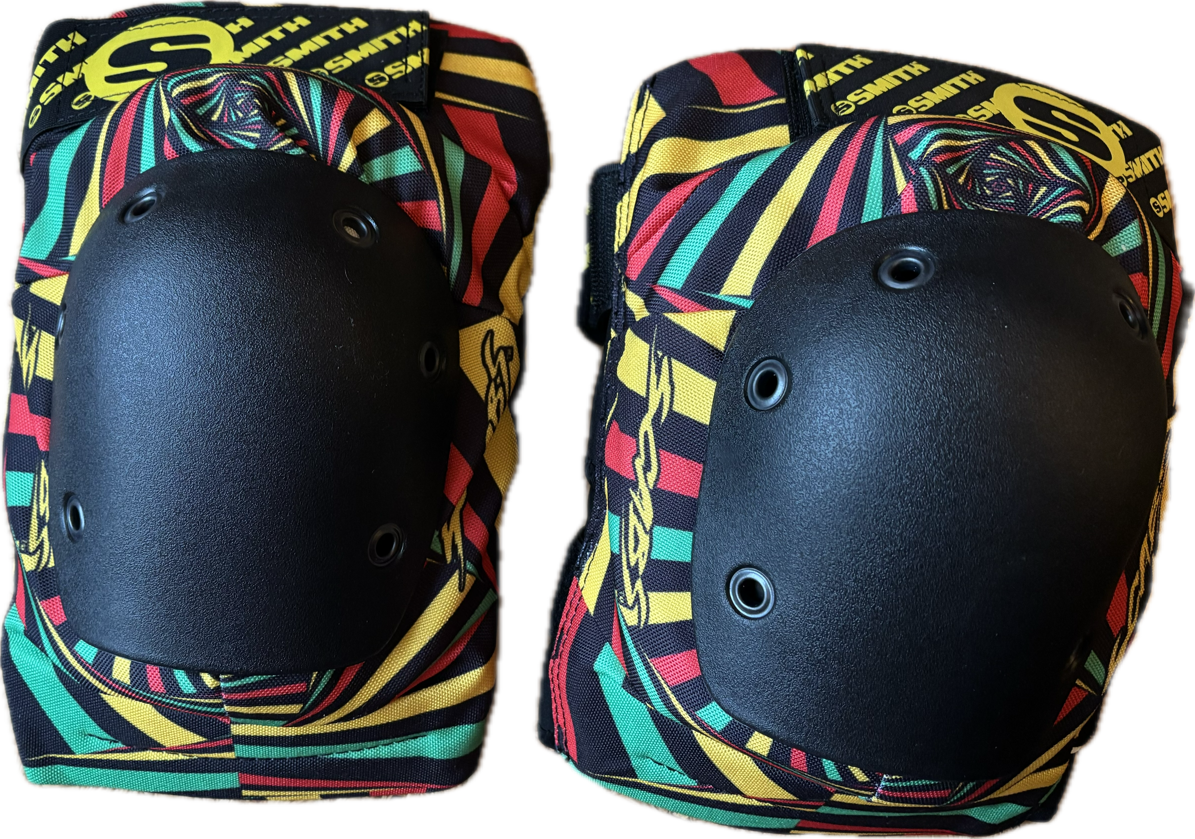 Smith Scabs Elite Knee Pads black/rasta