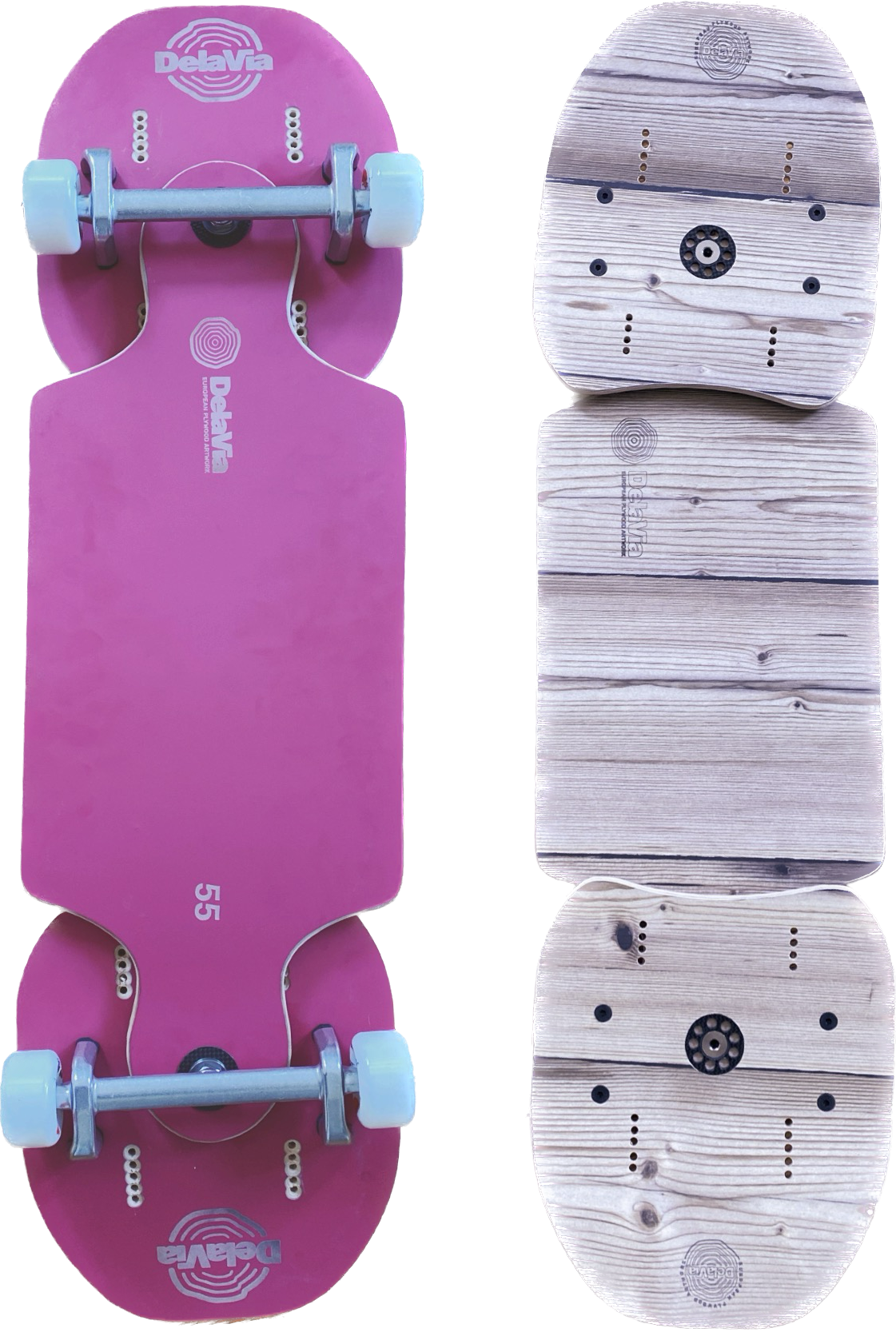 DelaVia "Ghostshape Planke" L Streetboard