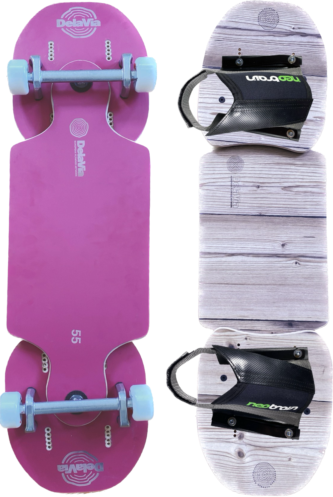 DelaVia "Ghostshape Planke" L Streetboard