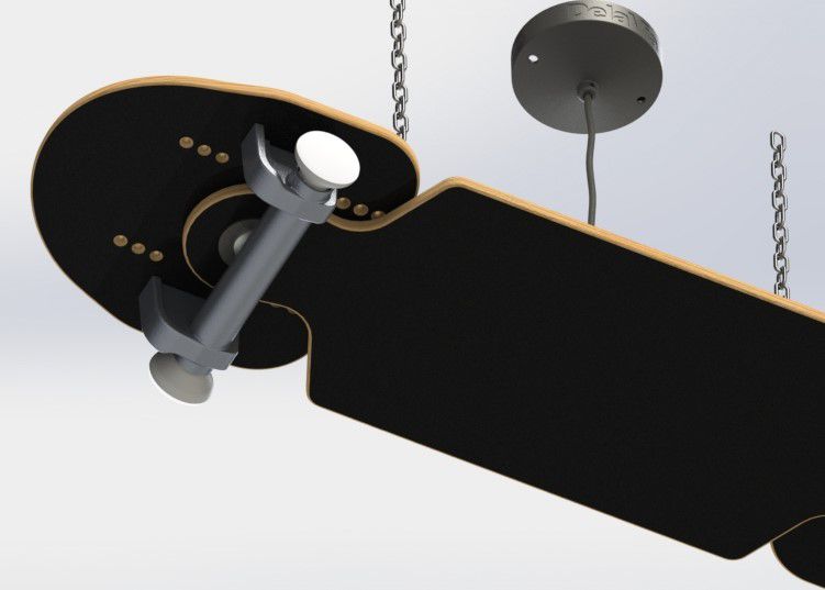 DelaVia "Stereo" LIGHT Streetboard Lampe