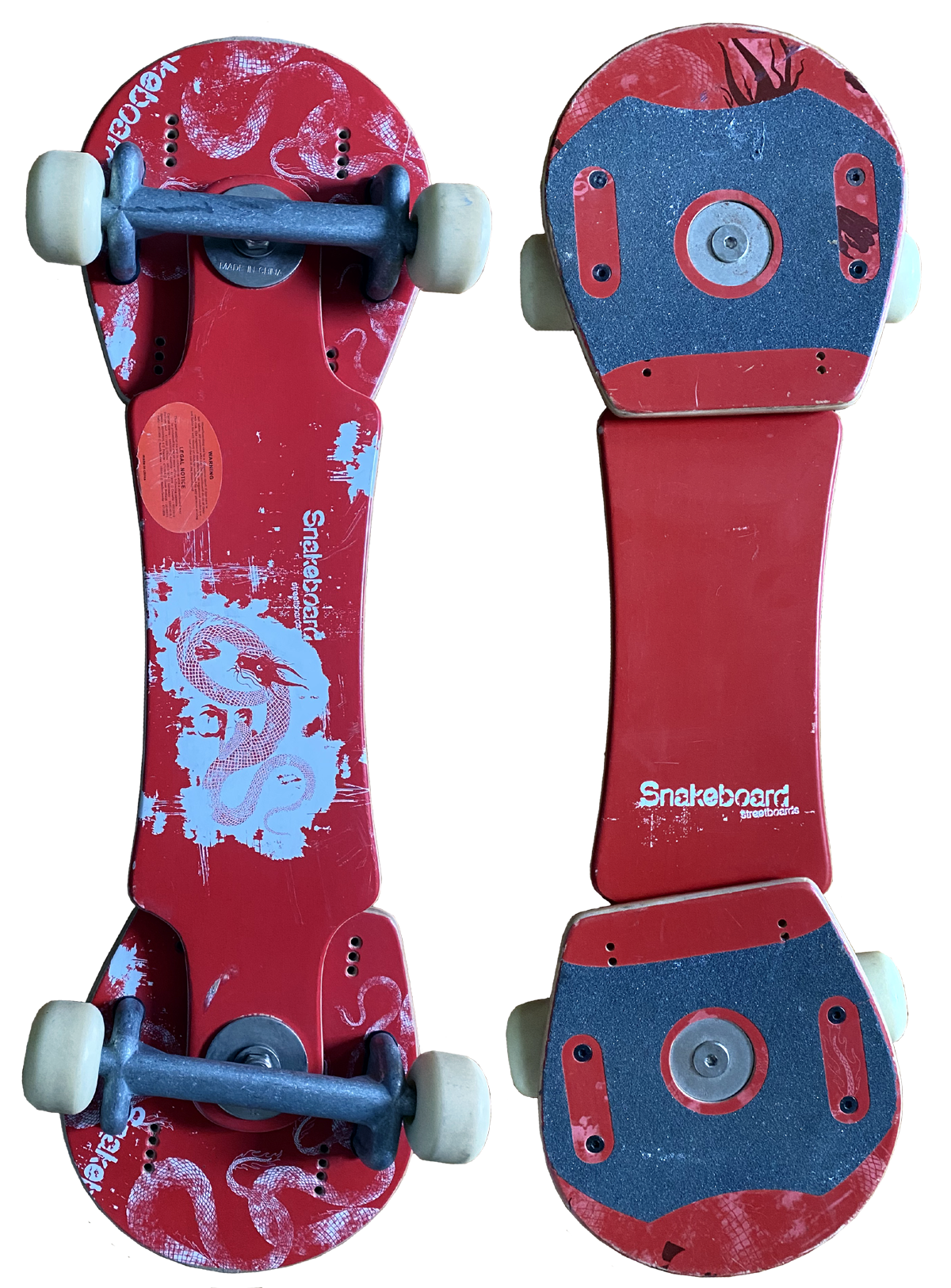 Snakeboard Streetboards Dragon red