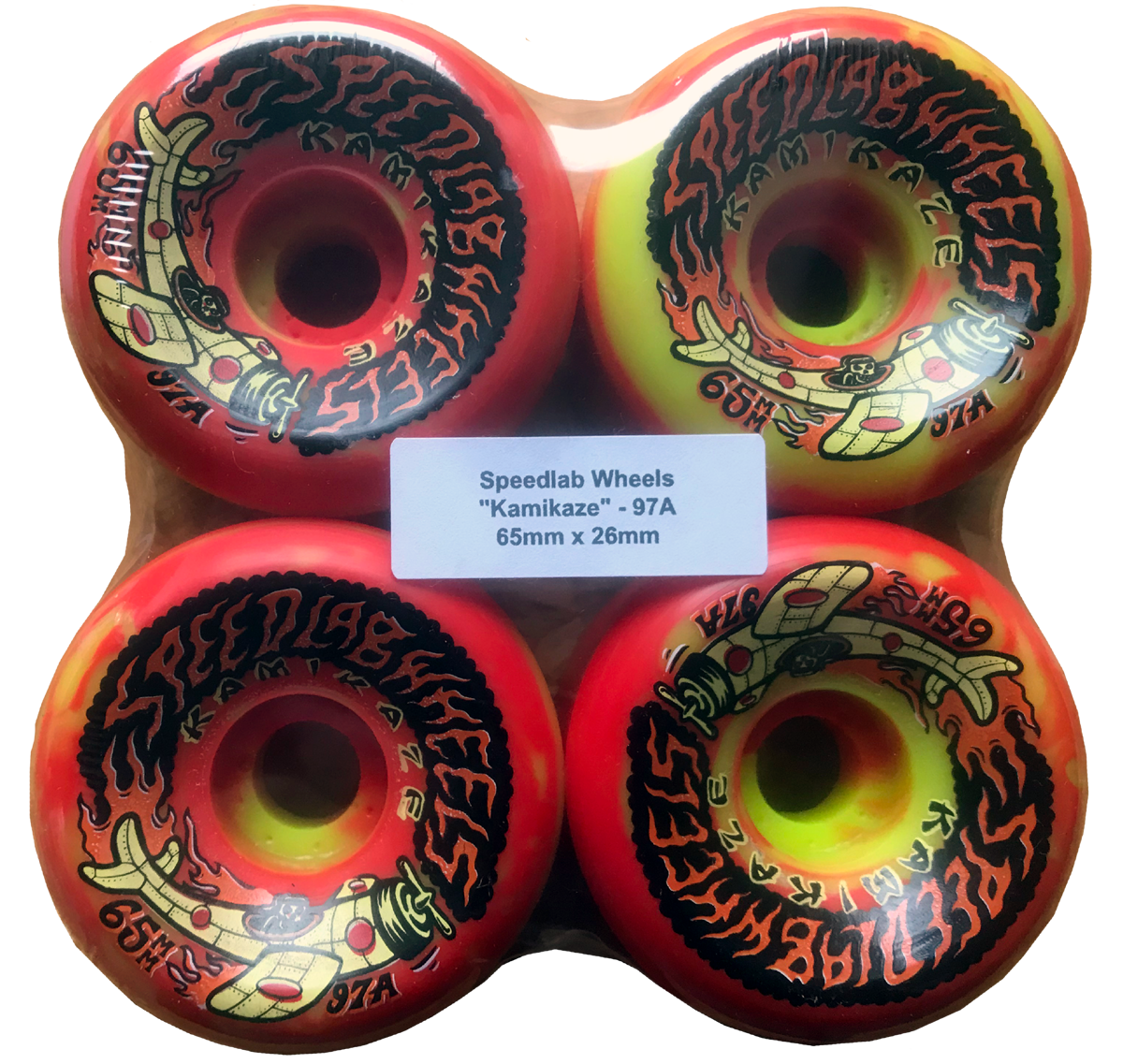 Speedlab Wheels Kamikaze 65mm 97A