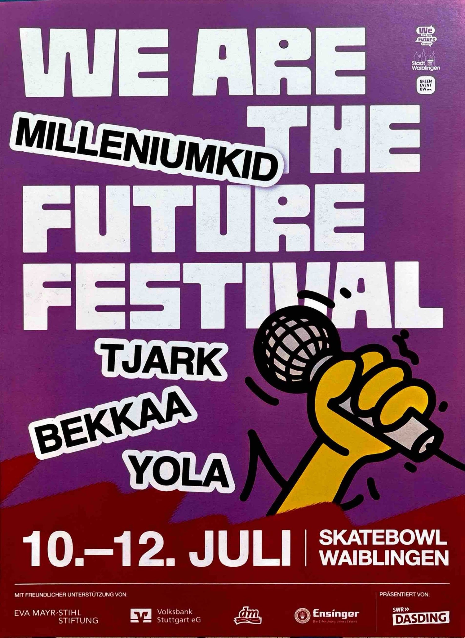WE ARE THE FUTURE FESTIVAL 2026 WAIBLINGEN