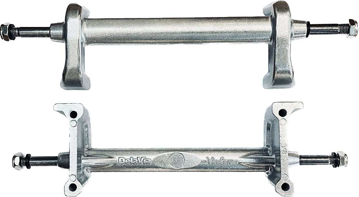 DelaVia "ViaLow" raw Streetboard Achsen