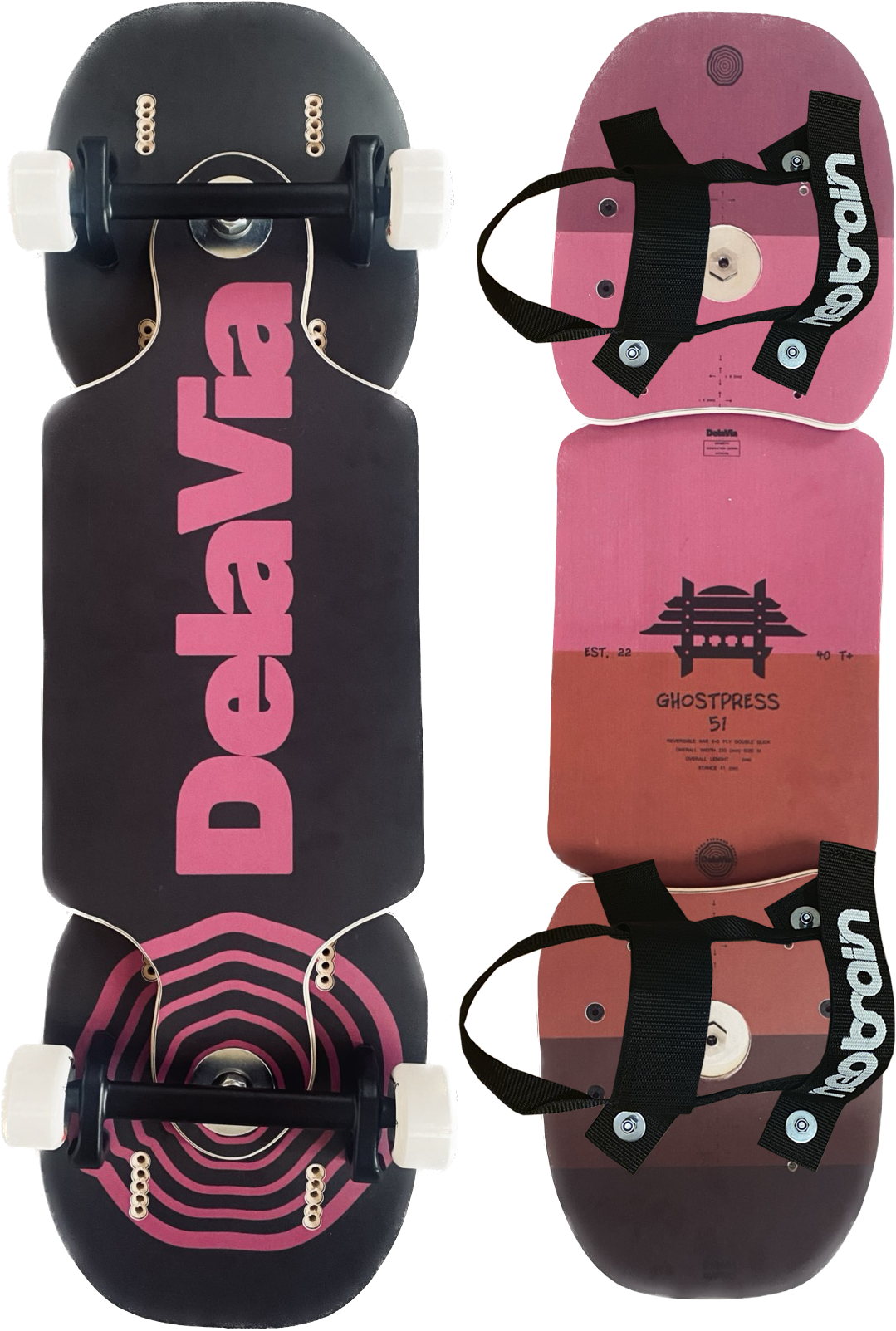 DelaVia &quot;Ghostpress&quot; M51 Streetboard