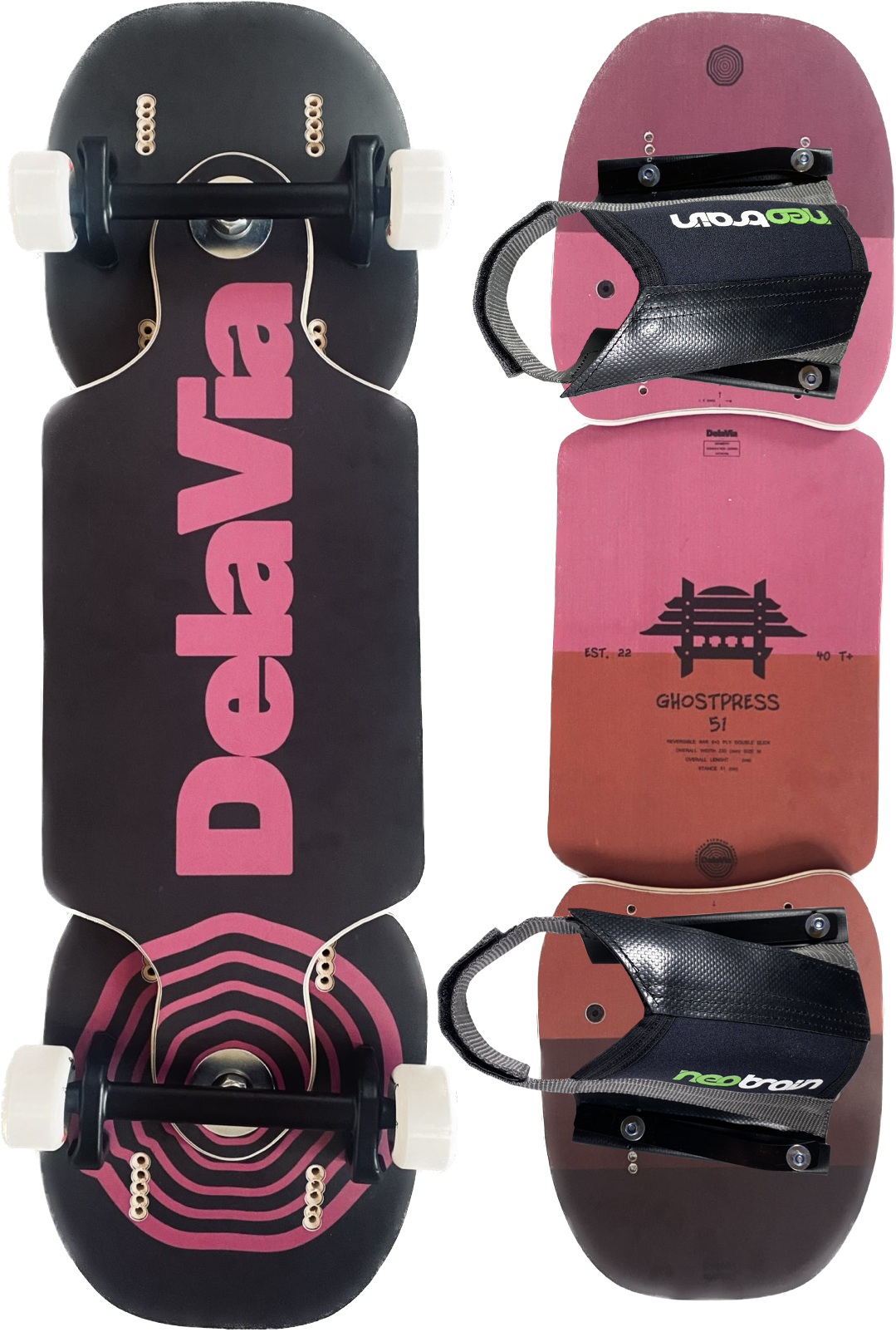 DelaVia &quot;Ghostpress&quot; M51 Streetboard