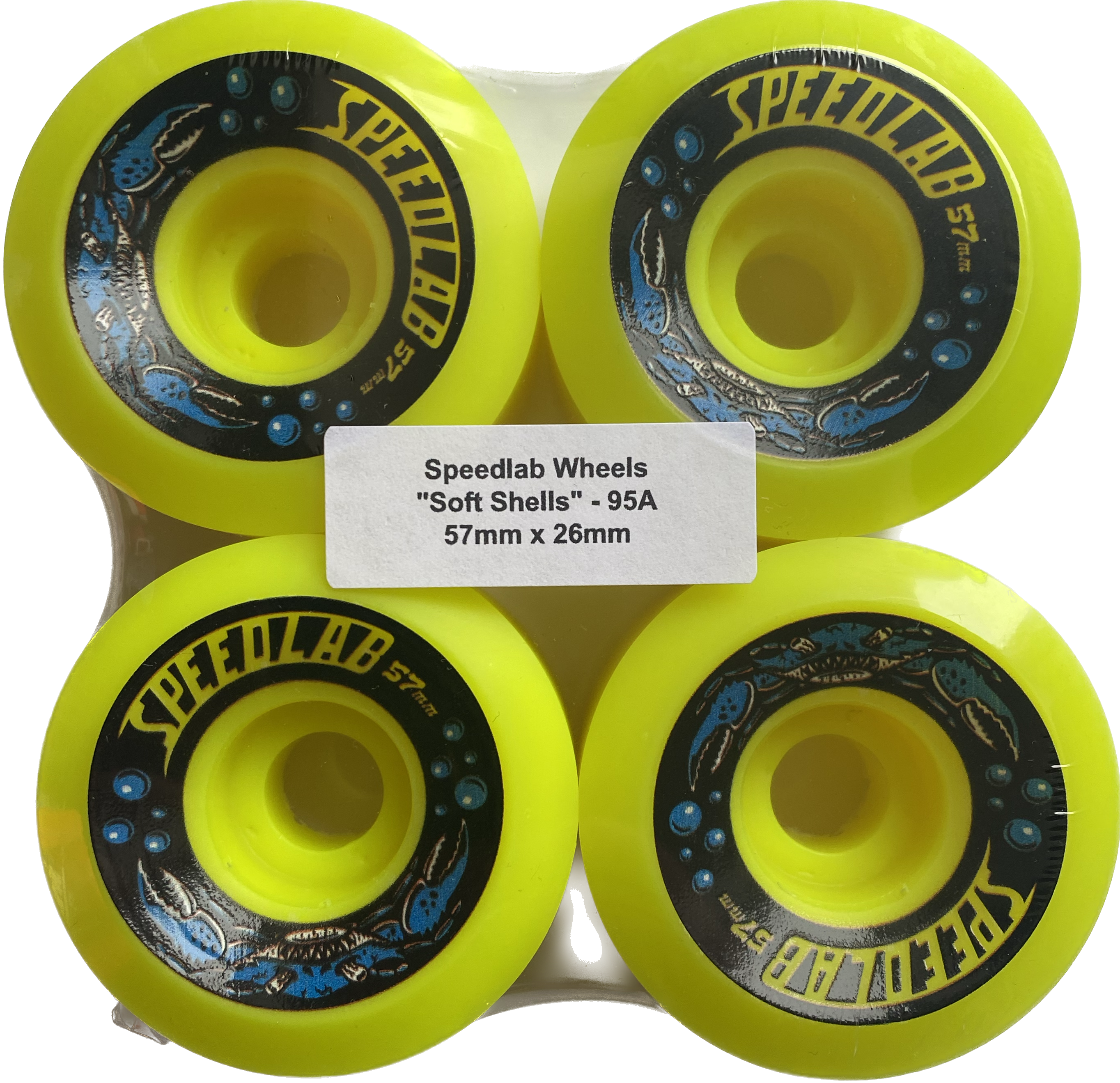 Speedlab Wheels Soft Shells 57mm 95A