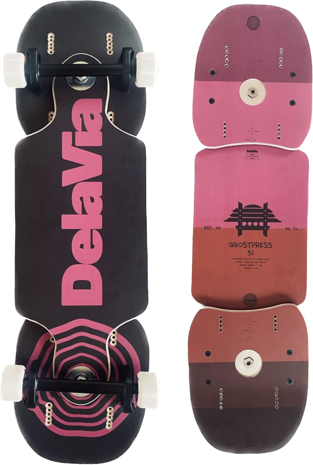 DelaVia &quot;Ghostpress&quot; M51 Streetboard