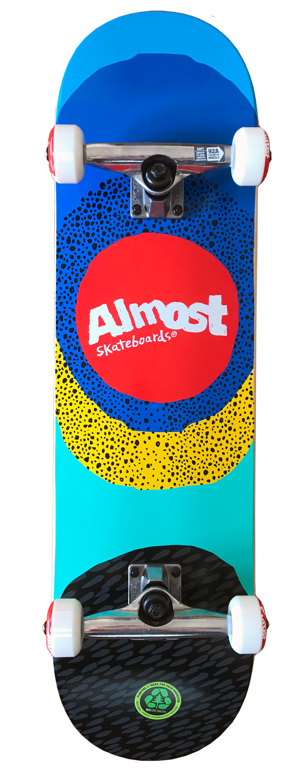 Almost Team Radiate 8,25 FP Komplett Skateboard (8,25"x32")