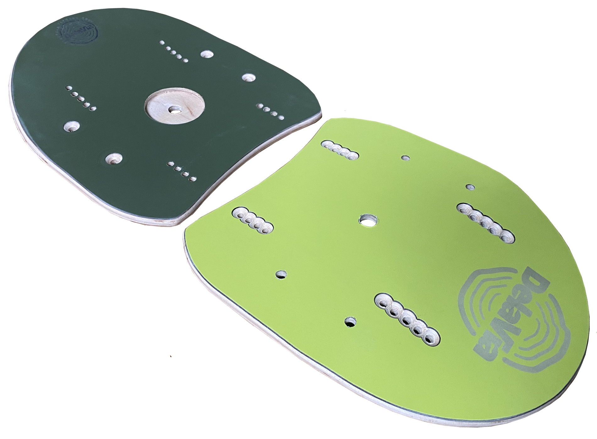 DelaVia &quot;Mono Lime&quot; S Streetboard Plates