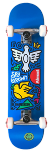 Almost Brown Doodle Skateistan Komplett Skateboard (7,5"x31,10")