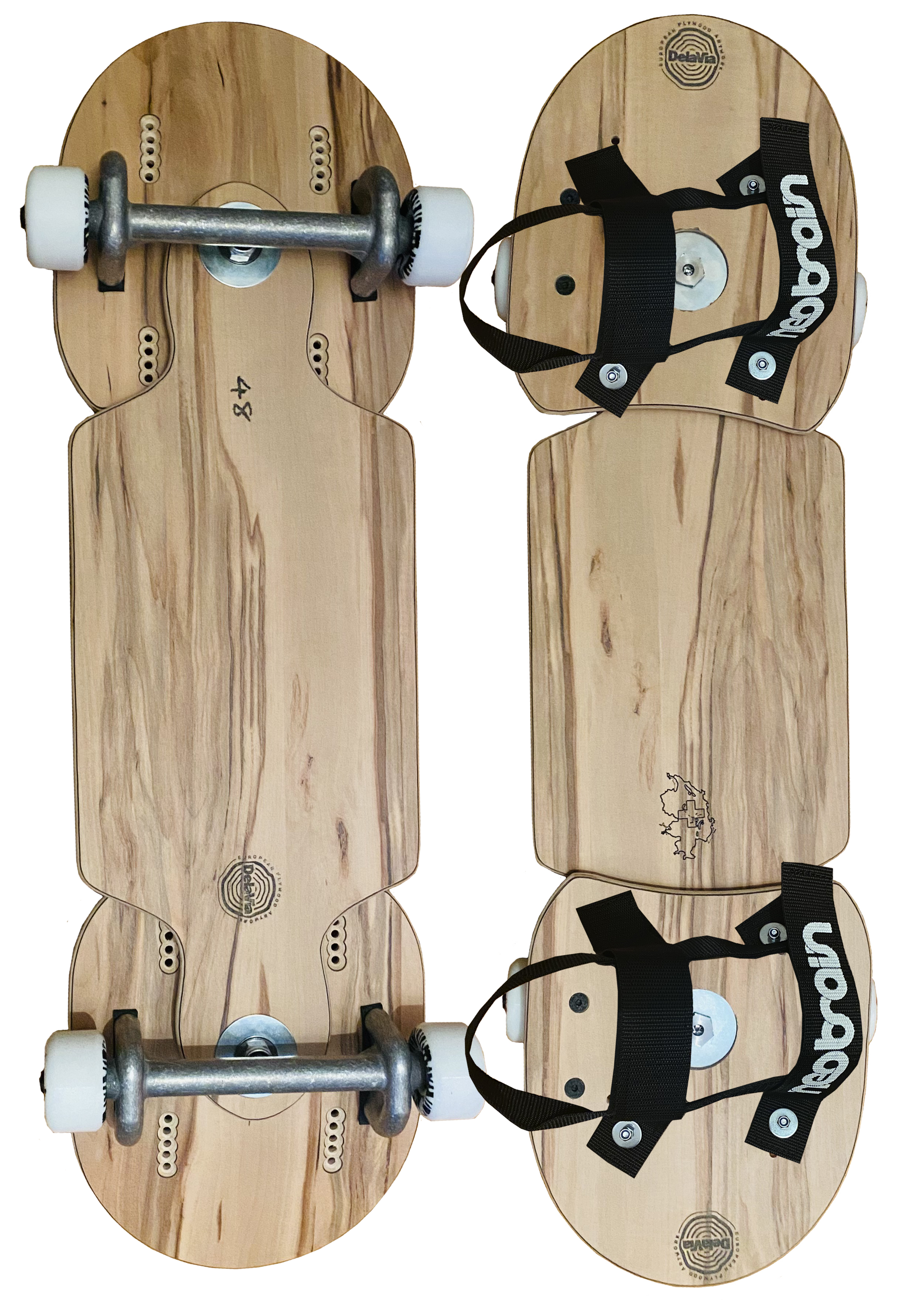 DelaVia &quot;Swiss&quot; kids(S) Streetboard